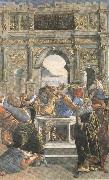 Sandro Botticelli Punishent of the Rebels (mk36) painting